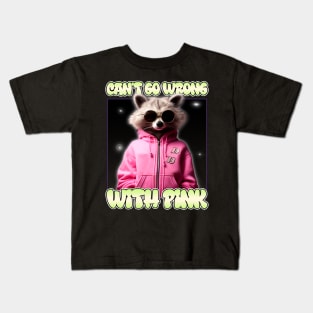 Can't go wrong with the pink - Pink Dressing Kids T-Shirt